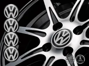 VW Rademblem Marke Silikon-Sticker-Stil